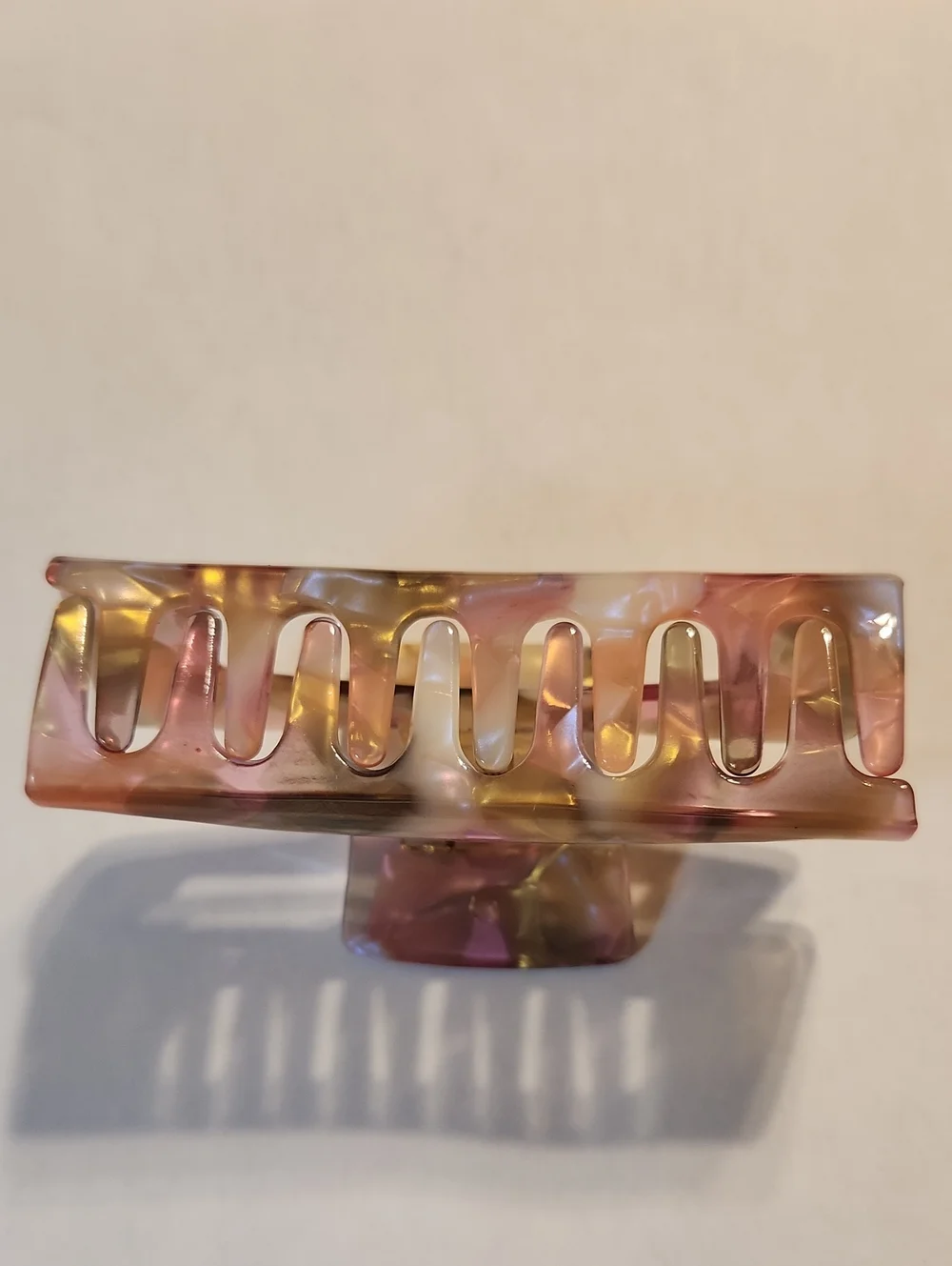 NWOT Acetate Hair Clip 4 inches
